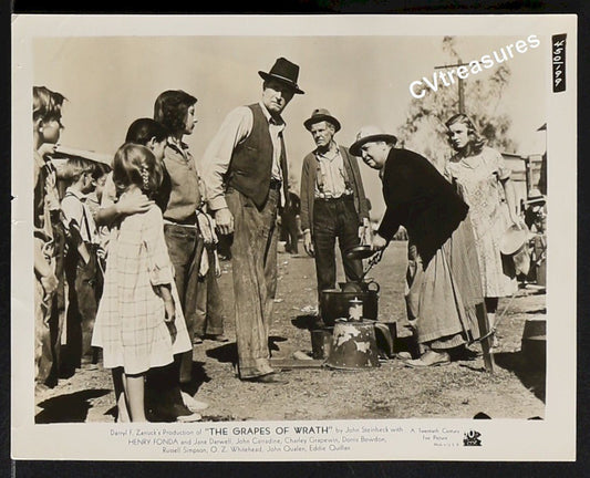 RARE Vintage Historical TYPE I Movie Photo GRAPES OF WRATH 1940 16