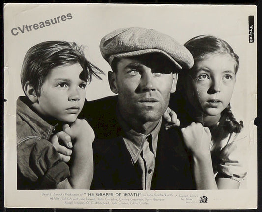 RARE Vintage Historical TYPE I Movie Photo GRAPES OF WRATH 1940 7