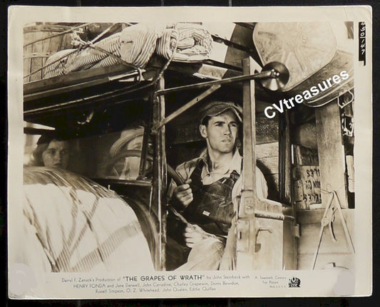 RARE Vintage Historical TYPE I Movie Photo GRAPES OF WRATH 1940 9