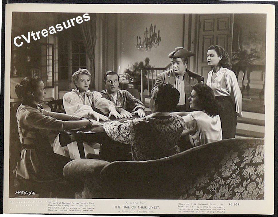 Rare Vintage Photo Abbott & Costello TIME OF THEIR LIVES 1946 2