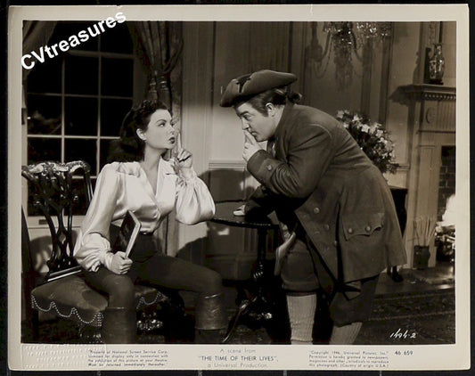 Rare Vintage TYPE I Historical Movie Photo Abbott & Costello TIME OF THEIR LIVES 1946 15
