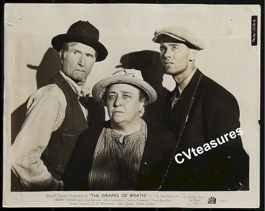 Rare Vintage TYPE I Historical Movie Photo GRAPES OF WRATH 1940 3