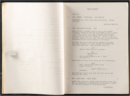 Rifleman Original Vintage TV Script Chuck Connors