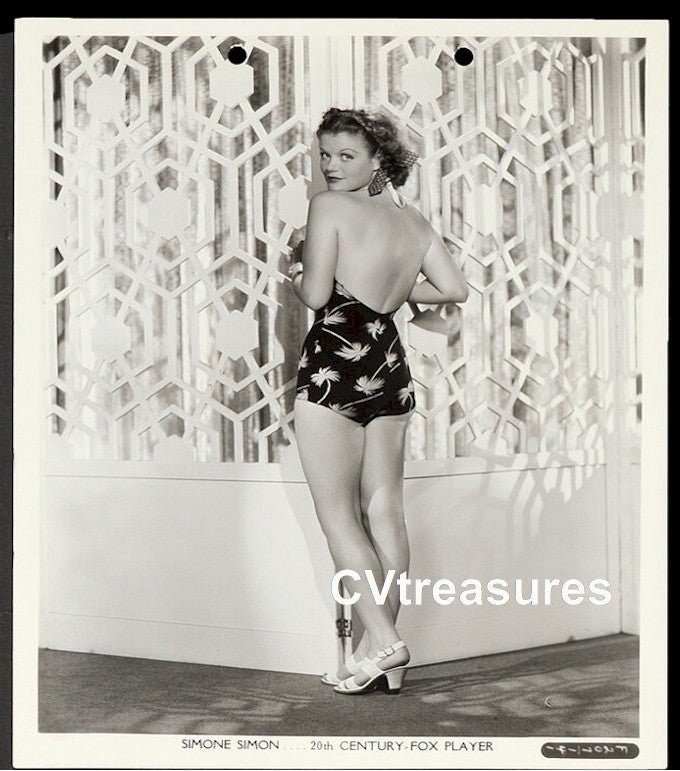 Simone Simon Type I Historic Keybook Photograph by Gene Kornman 1936 2
