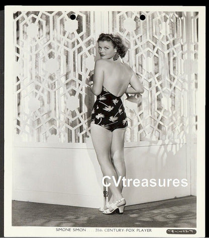 Simone Simon Type I Historic Keybook Photograph by Gene Kornman 1936 2