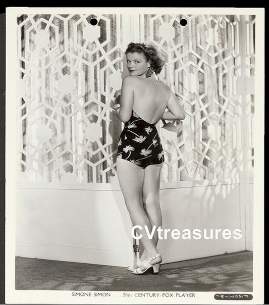 Simone Simon Type I Historic Keybook Photograph by Gene Kornman 1936 2