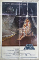 STAR WARS Vintage Movie Poster 1977 Sci-Fi Classic Style A 3rd printing