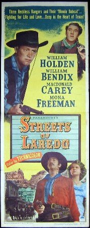 Streets of Laredo, William Holden 1949 insert