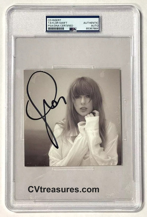 Taylor Swift Authentic Autograph Signed Album CD PSA Certified ...