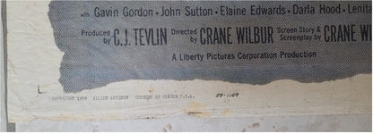 The Bat Original Authentic Vintage Horror Movie Poster One Sheet Vincent Price, Agnes Moorehead