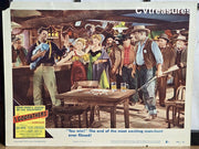THREE 3 GODFATHERS, John Wayne Lobby Cards Western movie poster