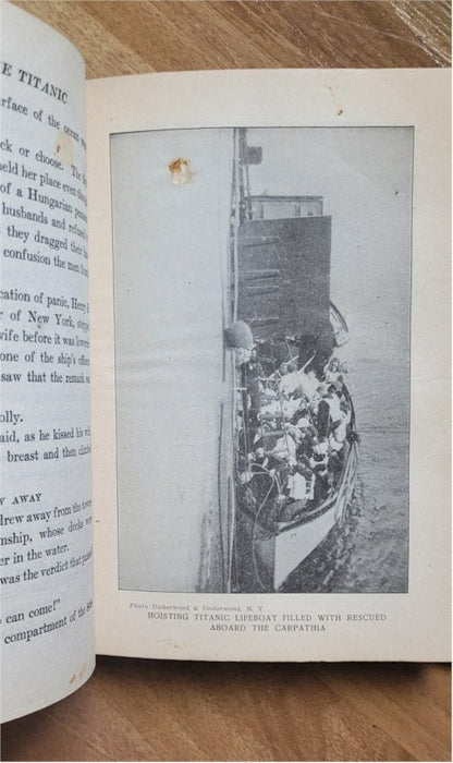 Titanic Book RARE 1912 - Story of the Wreck of the Titanic