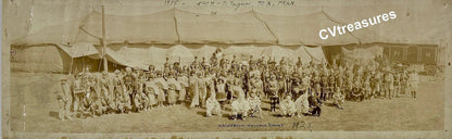 Vintage Circus Posters Memorabilia Collectibles Hagenbeck - Wallace Circus Panoramic Photograph 1928