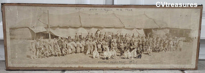 Vintage Circus Posters Memorabilia Collectibles Hagenbeck - Wallace Circus Panoramic Photograph 1928