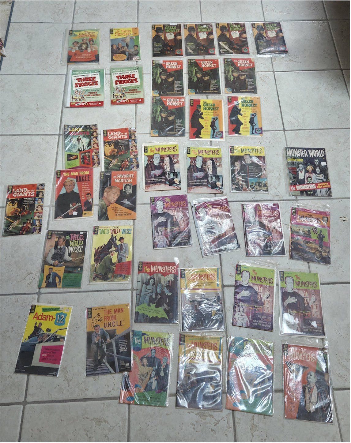 Vintage Comic Book Collection Gold Key Vintage 1960s TV Memorabilia
