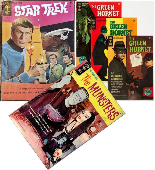 Vintage Comic Book Collection Gold Key Vintage 1960s TV Memorabilia