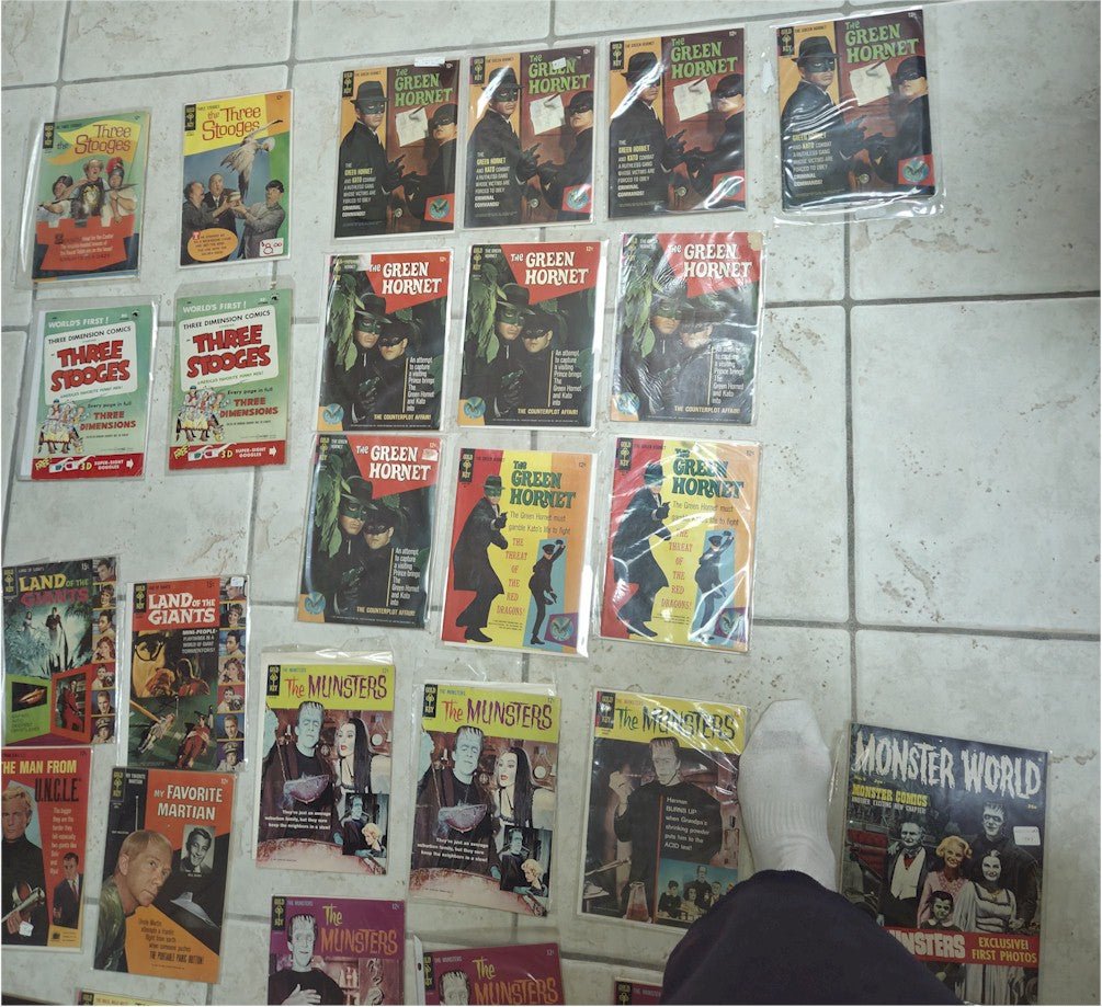 Vintage Comic Book Collection Gold Key Vintage 1960s TV Memorabilia