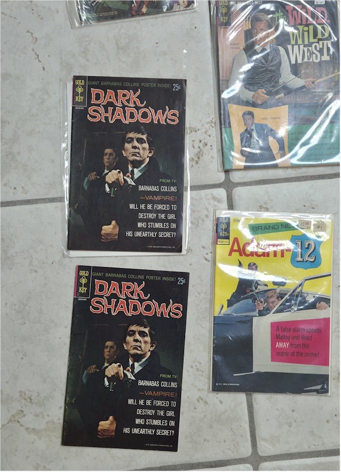 Vintage Comic Book Collection Gold Key Vintage 1960s TV Memorabilia