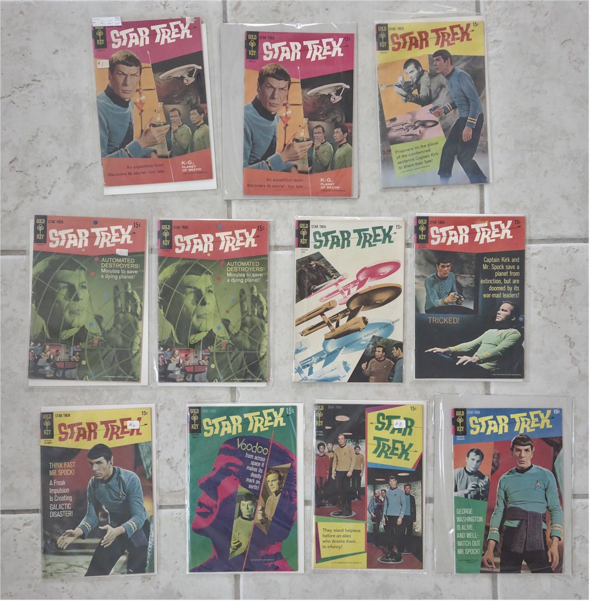 Vintage Comic Book Collection Gold Key Vintage 1960s TV Memorabilia