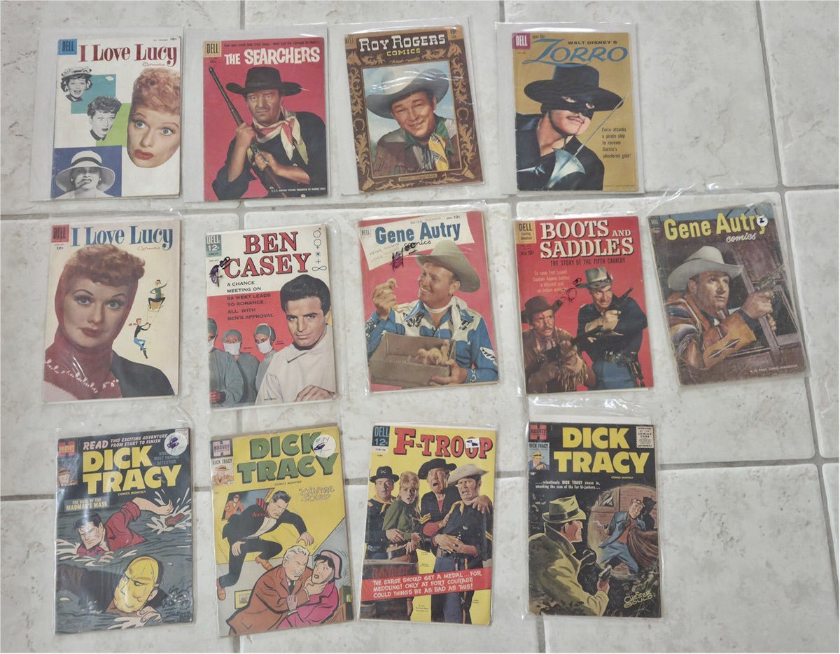 Vintage Comic Book Collection Gold Key Vintage 1960s TV Memorabilia