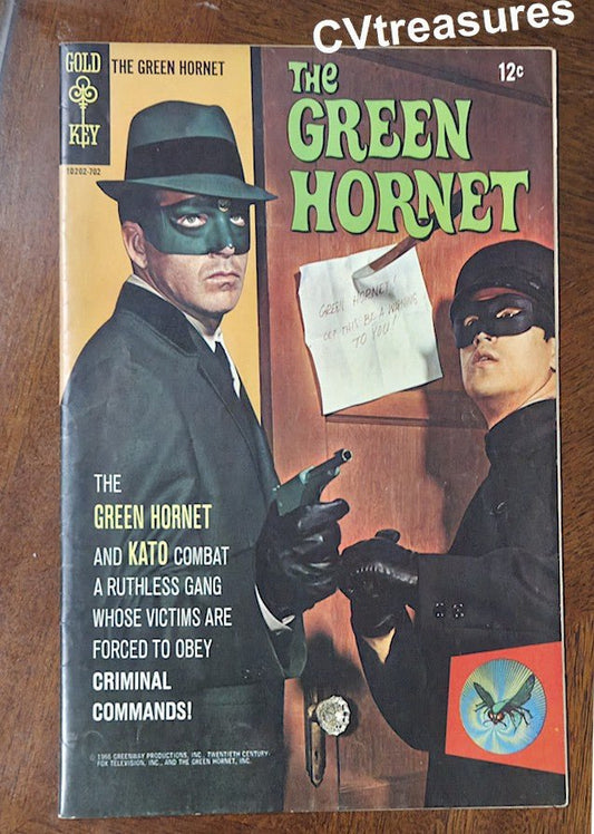 Vintage GREEN HORNET Horror Comic Book Gold Key #1 Classic TV 1966