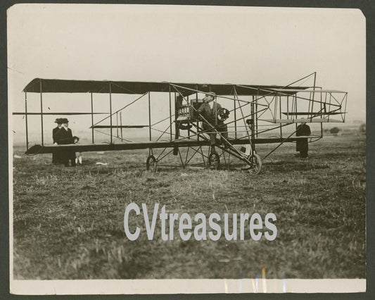 Vintage Historical Aviation TYPE 1 Photo Original 1910 Glenn Curtiss