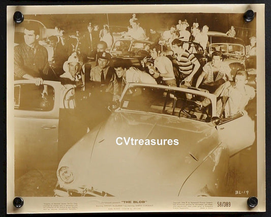 Vintage Horror Movie TYPE 1 Photo THE BLOB Steve McQueen 1958 3