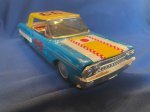 Vintage Tin Friction Toy Race Car Tohko - Toy Japan 1962