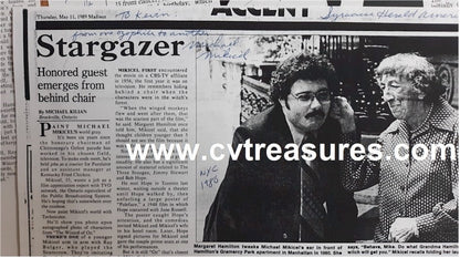 Wizard of OZ Dual Signed Vintage Authentic Autographed Photo